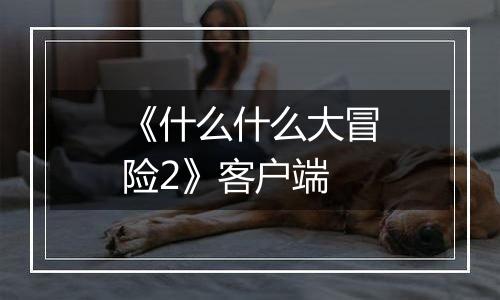 《什么什么大冒险2》客户端