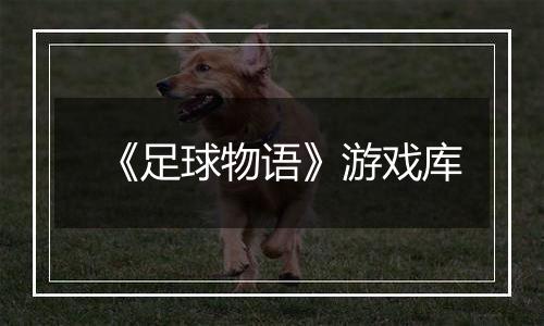 《足球物语》游戏库