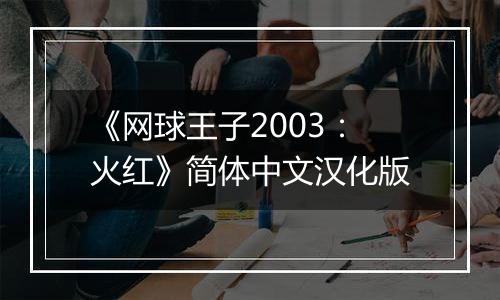 《网球王子2003：火红》简体中文汉化版