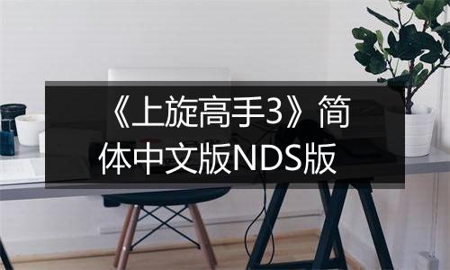 《上旋高手3》简体中文版NDS版