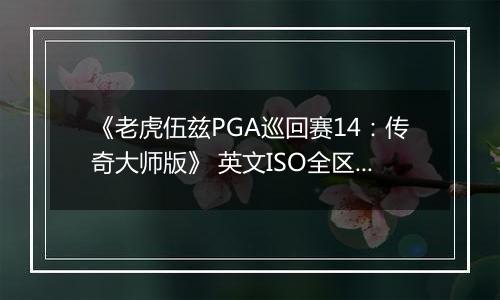 《老虎伍兹PGA巡回赛14:传奇大师版》 英文ISO全区版XBOX360版