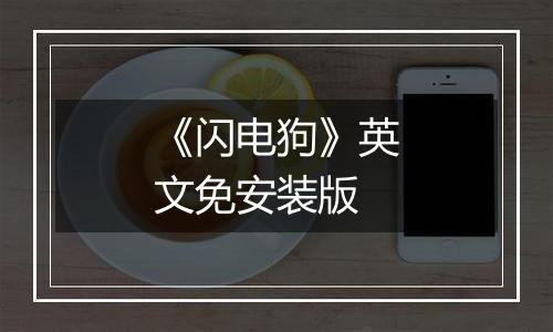 《闪电狗》英文免安装版
