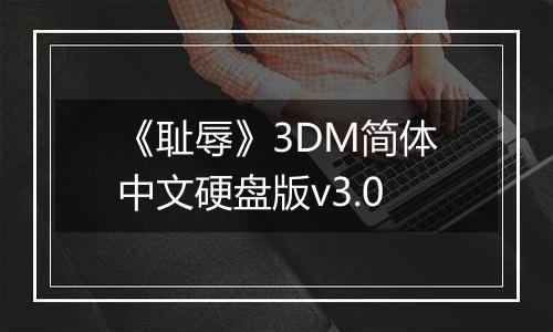 《耻辱》3DM简体中文硬盘版v3.0