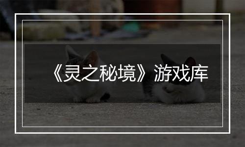 《灵之秘境》游戏库