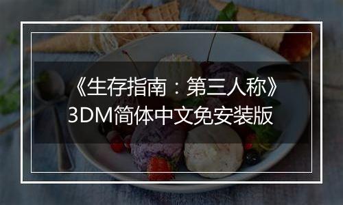 《生存指南：第三人称》3DM简体中文免安装版