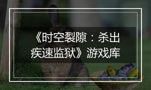 《时空裂隙：杀出疾速监狱》游戏库