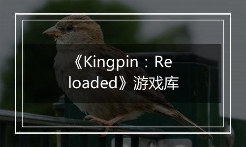 《Kingpin：Reloaded》游戏库