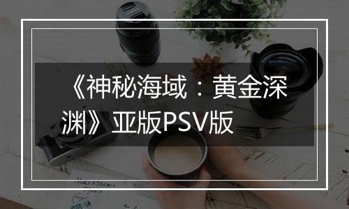《神秘海域：黄金深渊》亚版PSV版