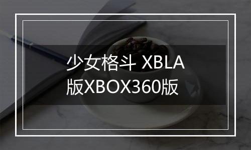 少女格斗 XBLA版XBOX360版