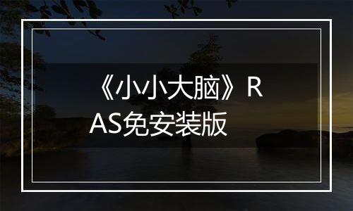 《小小大脑》RAS免安装版