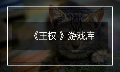 《王权 》游戏库