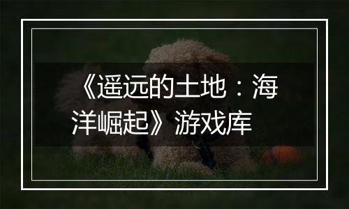 《遥远的土地：海洋崛起》游戏库