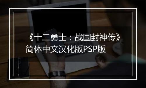 《十二勇士：战国封神传》简体中文汉化版PSP版