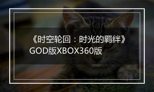 《时空轮回:时光的羁绊》GOD版XBOX360版