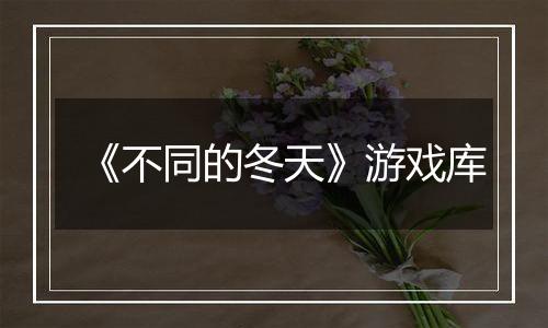 《不同的冬天》游戏库