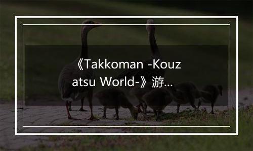 《Takkoman -Kouzatsu World-》游戏库