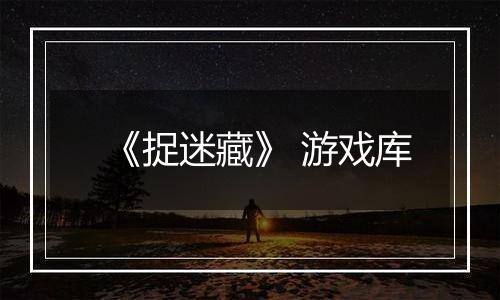 《捉迷藏》 游戏库