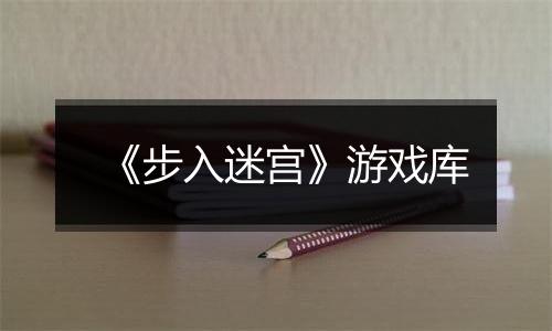 《步入迷宫》游戏库