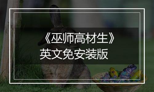 《巫师高材生》英文免安装版