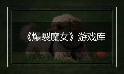 《爆裂魔女》游戏库