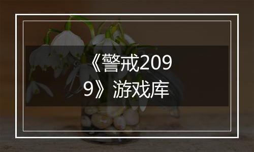 《警戒2099》游戏库