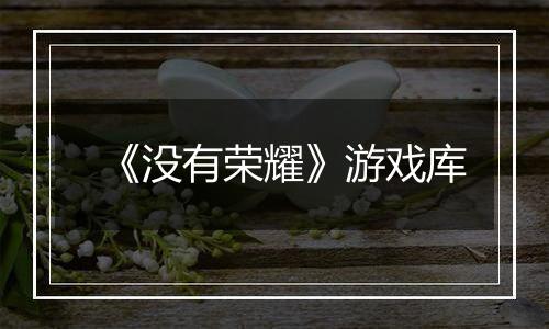 《没有荣耀》游戏库