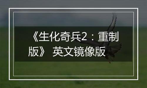 《生化奇兵2：重制版》 英文镜像版
