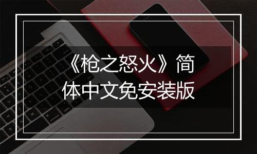 《枪之怒火》简体中文免安装版