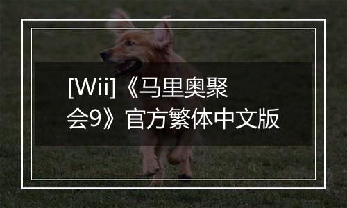 [Wii]《马里奥聚会9》官方繁体中文版