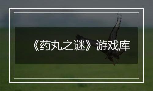 《药丸之谜》游戏库