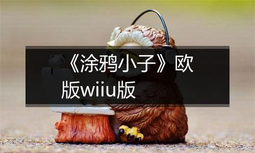 《涂鸦小子》欧版wiiu版