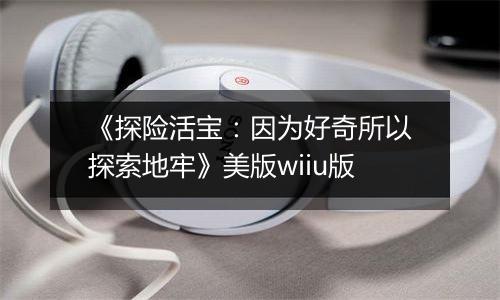 《探险活宝：因为好奇所以探索地牢》美版wiiu版