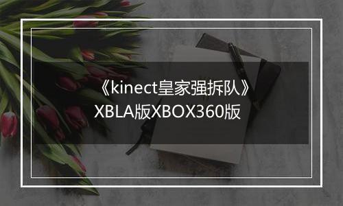 《kinect皇家强拆队》XBLA版XBOX360版