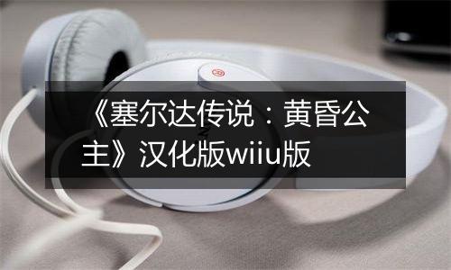 《塞尔达传说：黄昏公主》汉化版wiiu版