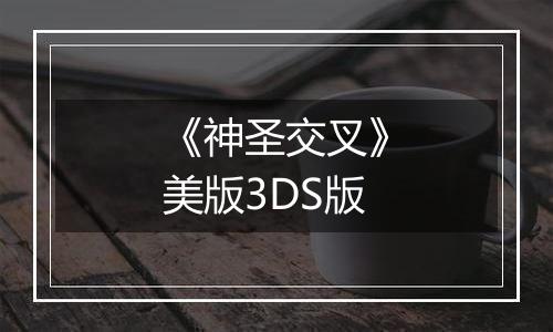 《神圣交叉》美版3DS版