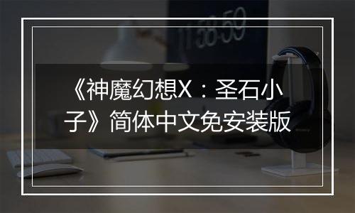《神魔幻想X：圣石小子》简体中文免安装版