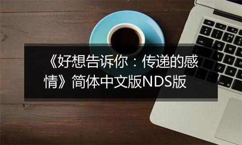 《好想告诉你:传递的感情》简体中文版NDS版