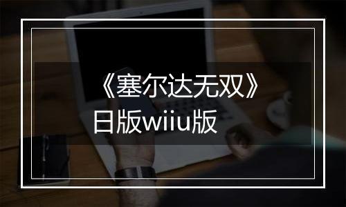 《塞尔达无双》日版wiiu版