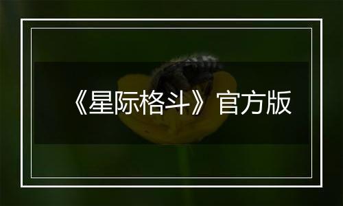《星际格斗》官方版