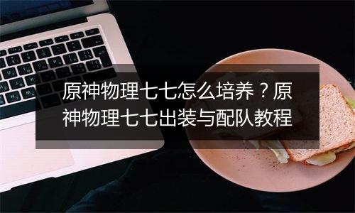 原神物理七七怎么培养？原神物理七七出装与配队教程