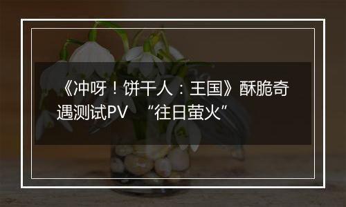 《冲呀！饼干人：王国》酥脆奇遇测试PV  “往日萤火”
