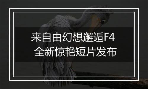 来自由幻想邂逅F4 全新惊艳短片发布