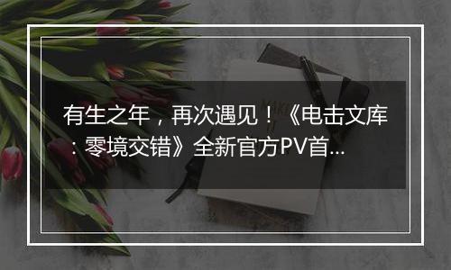 有生之年，再次遇见！《电击文库：零境交错》全新官方PV首曝