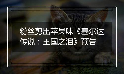 粉丝剪出苹果味《塞尔达传说：王国之泪》预告