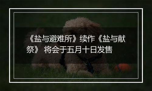 《盐与避难所》续作《盐与献祭》 将会于五月十日发售