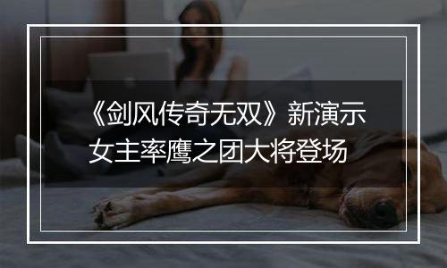 《剑风传奇无双》新演示 女主率鹰之团大将登场