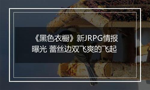 《黑色衣橱》新JRPG情报曝光 蕾丝边双飞爽的飞起