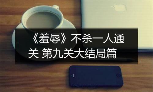 《羞辱》不杀一人通关 第九关大结局篇
