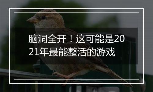 脑洞全开！这可能是2021年最能整活的游戏