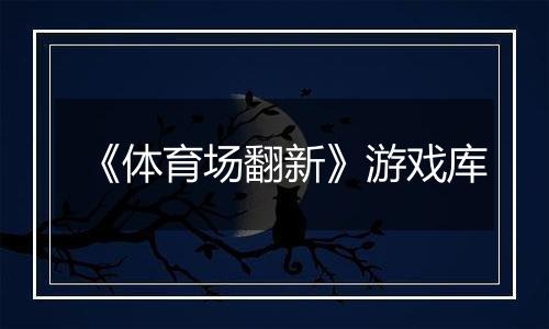 《体育场翻新》游戏库